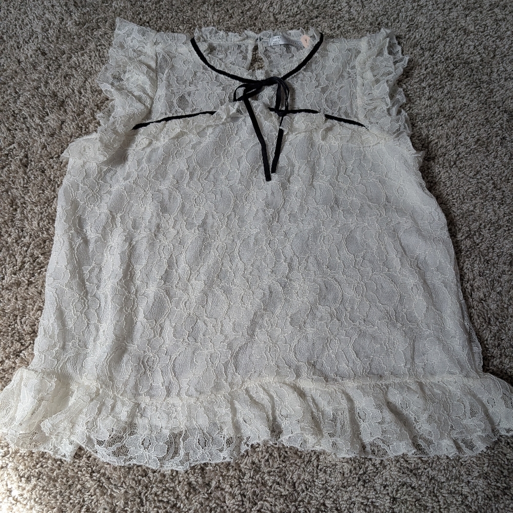 Zara Lace Blouse
